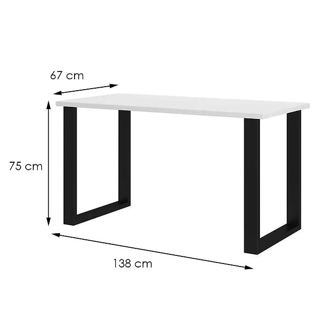 Stol Imperial 138X67 Bjela