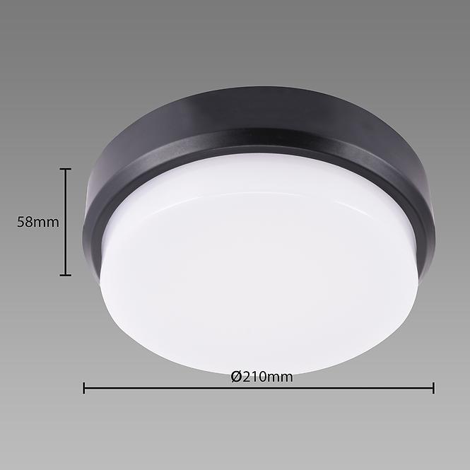 Svjetiljka ARON LED C 18W BLACK 4000K 03801 PL1