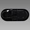 Strop ARON VODIO L 18W CRNA 4000K 03799 PL1,10