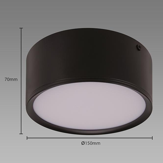 Stropne rolete LED 15W CRNE 03782 PL1