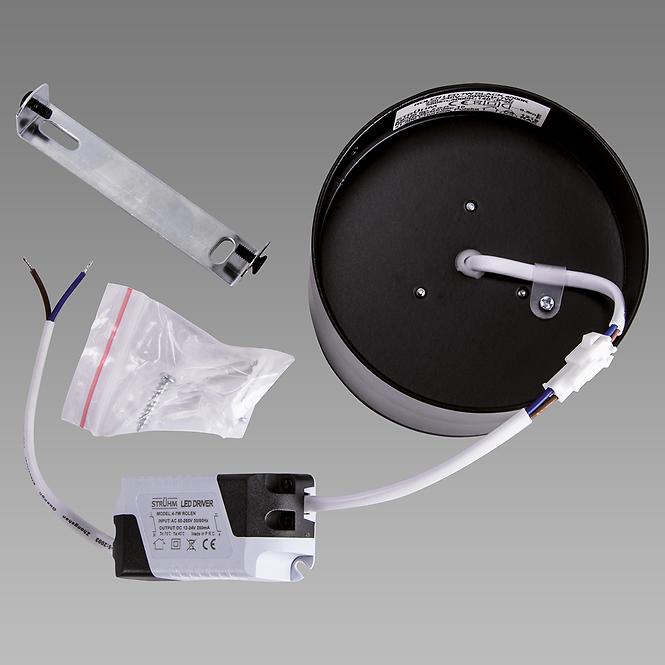 Stropne rolete LED 7W CRNE 03780 PL1