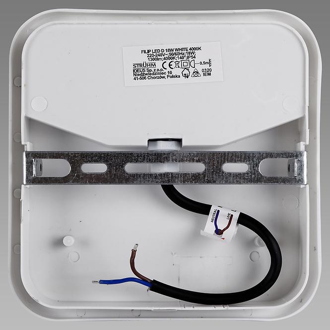 Stropna Svjetiljka FILIP LED D 18W WHITE 4000K 038