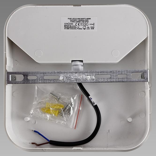 Stropna Svjetiljka FILIP LED D 24W WHITE 4000K 038