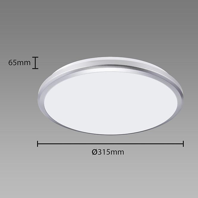 Plafonjera PLANAR LED 24W silver 4000K 03840 PL