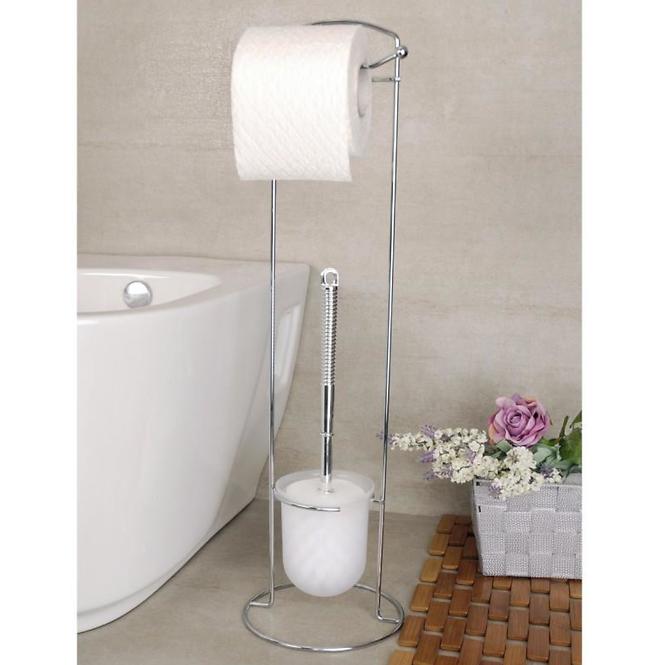 Stalak za WC četku i papir Rambo