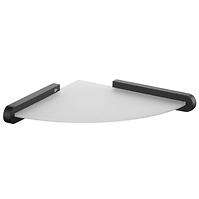 Kutna polica Futura black crna 02956