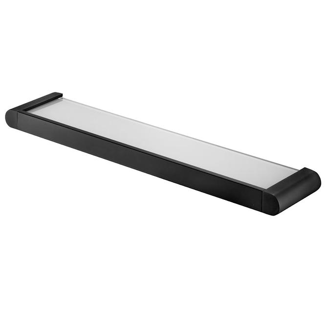 Polica ispod ogledala Futura black crna 02957