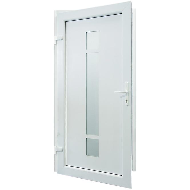 Ulazna vrata D08 90L bijela