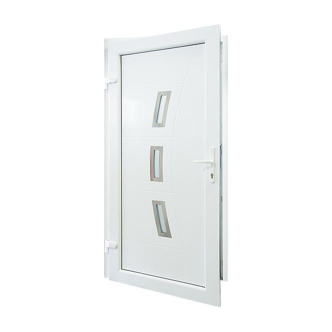 Ulazna vrata D10 90L bijela