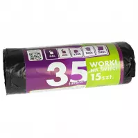 Vreće za smeće Prymusiki 35l 15 kom