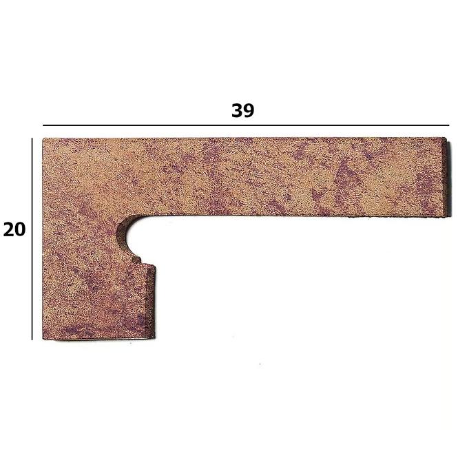 Cokl za stepenice Zanq. Jasper marron lijevi 39/20