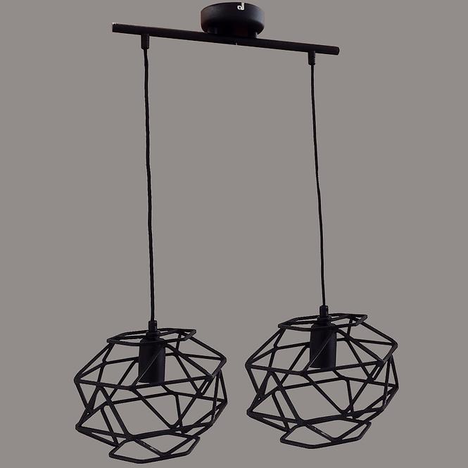 Svjetiljka Cage 2700/Z-B-2 crna LW2