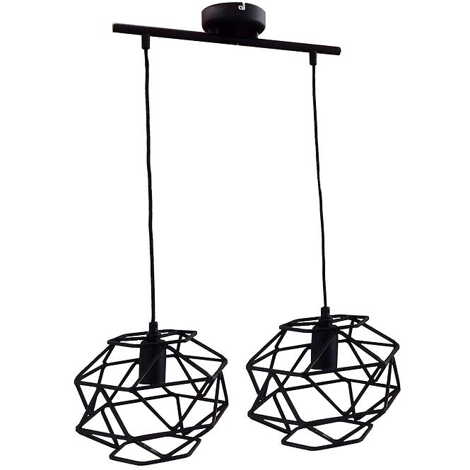 Svjetiljka Cage 2700/Z-B-2 crna LW2