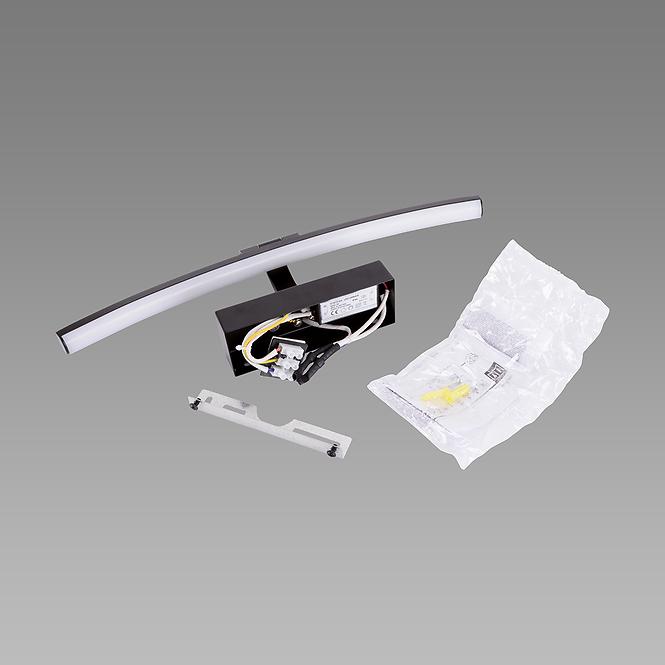 Zidna svjetiljka MAMBA LED 8W black 4000K 03883 K1
