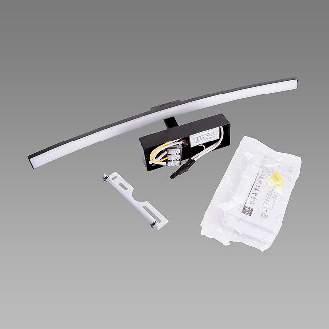 Zidna svjetiljka MAMBA LED 12W black 4000K 03884 K1