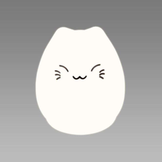 Svjetiljka Maca Led 0.4W cat 09886 bijela LB1