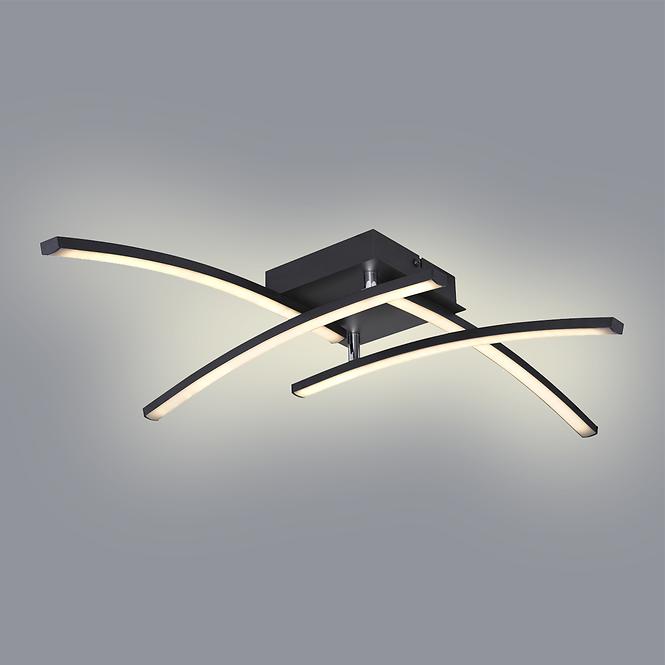 LED LUSTER 67129-24 CCT 3000-4000-6000K 69X69 CRNA