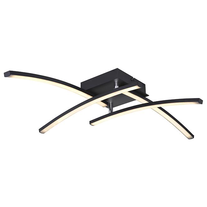 LED LUSTER 67129-24 CCT 3000-4000-6000K 69X69 CRNA