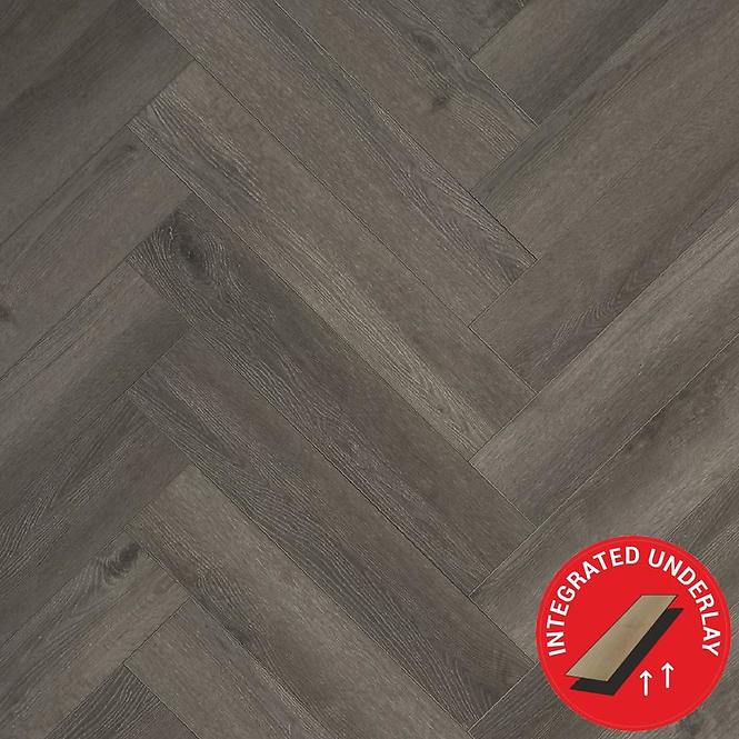 Vinil podna obloga LVT Yukon Hb Smoked Grey 5mm  0,55mm