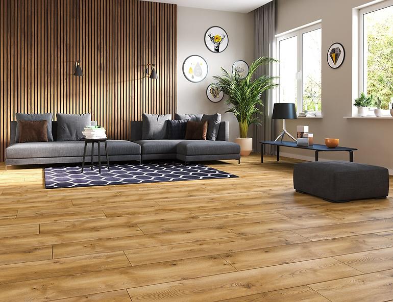 Vodootporni laminat hrast Ancona 8mm AC5 Elite+ WR 55949