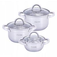 Set lonaca 6 kom (1.0l. 2.1l. 2.9l) 5628s Kamille