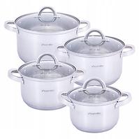 Set lonaca 8 kom (1.0l. 2.1l. 2.9l. 3.9l) 5637s