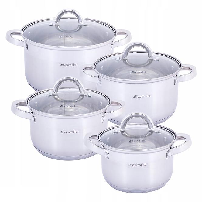 Set lonaca 8 kom (1.0l. 2.1l. 2.9l. 3.9l) 5637s