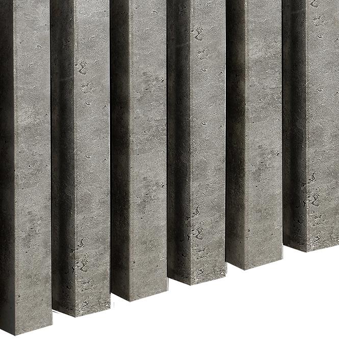 Zidne lamele 3d loft concrete 30x38x2750