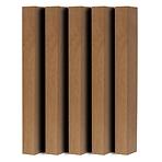 Zidne lamele 3D hrast WOTAN 19X29X2750MM