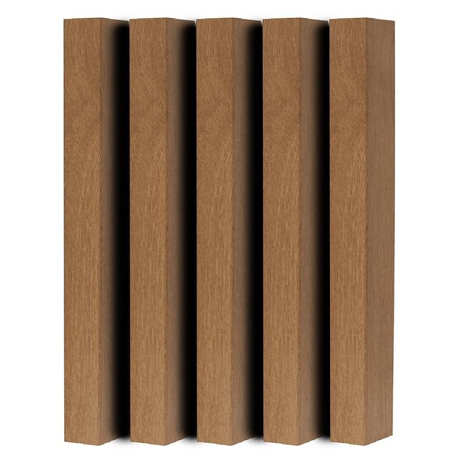 Zidne lamele 3D hrast WOTAN 19X29X2750MM