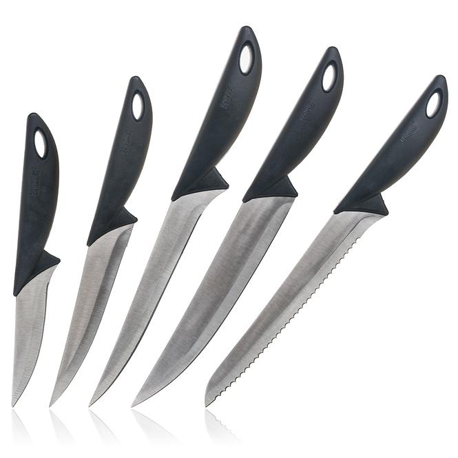 Set noževa 5/1 culinaria crni a15160