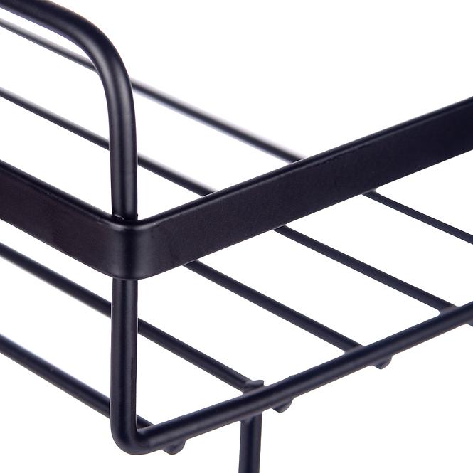 Kupaonska polica 2p Loft black