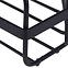Kupaonska polica 2P kutna Loft black,4