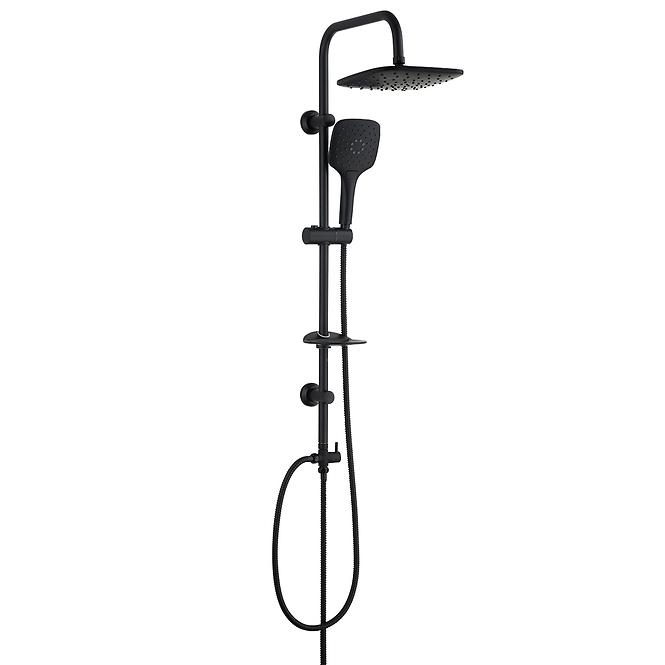 Tuš set s kišnom tuš glavom Rea Black 3F