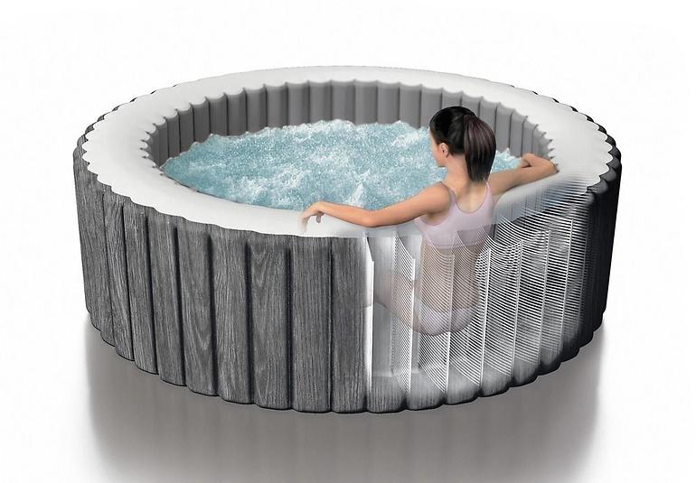 Jacuzzi Greywood Deluxe, okrugli za 4 osobe, Ø 196 cm, 28440 