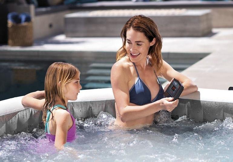Jacuzzi Greywood Deluxe, okrugli za 4 osobe, Ø 196 cm, 28440 