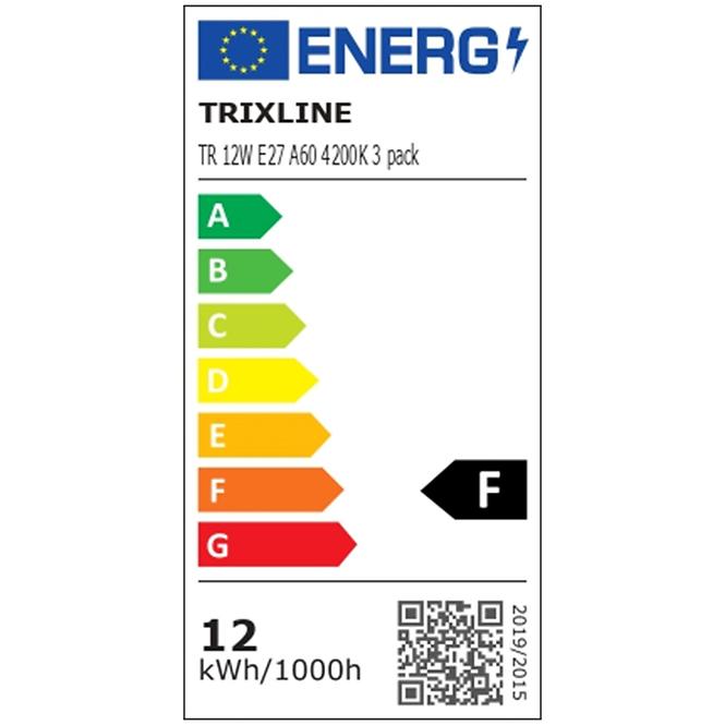 Žarulja BC TR 12W A60 E27 4200K 3pack