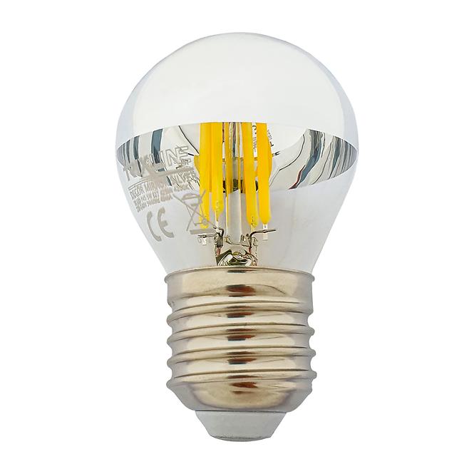 Žarulja FL 5W E27 P45  4200K HALF SILVER