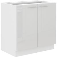 Lara 2f Bb kuhinjski element 2 vrata 80x52x82 cm bijeli
