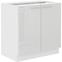 Lara 2f Bb kuhinjski element 2 vrata 80x52x82 cm bijeli