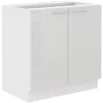Lara 2f Bb kuhinjski element 2 vrata 80x52x82 cm bijeli