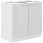 Lara 2f Bb kuhinjski element 2 vrata 80x52x82 cm bijeli
