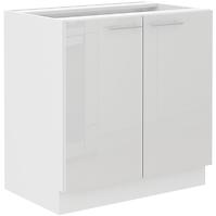 Lara 2f Bb kuhinjski element 2 vrata 80x52x82 cm bijeli