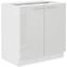 Lara 2f Bb kuhinjski element 2 vrata 80x52x82 cm bijeli