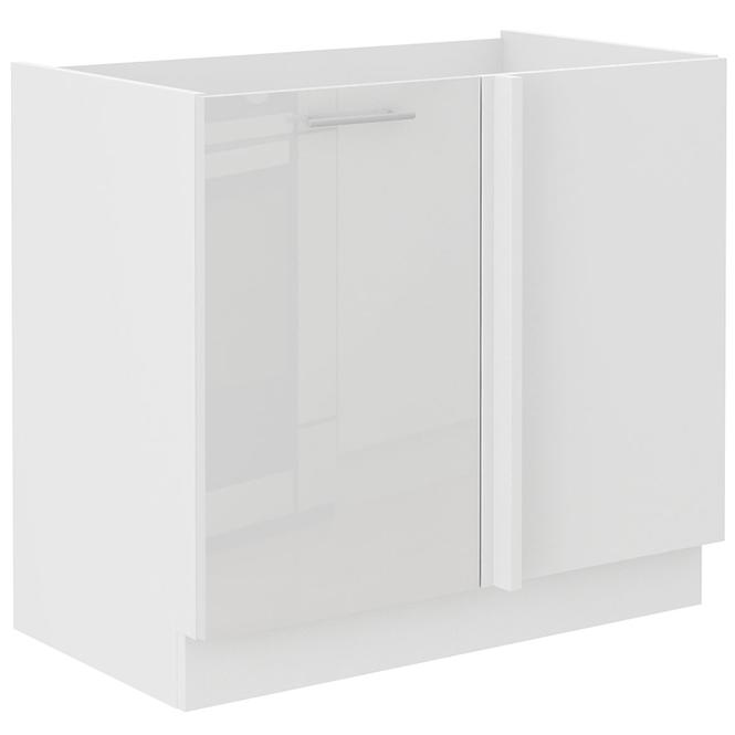 Lara105 Nd 1f Bb kutni kuhinjski element 1 vrata 90x52x82 cm bijeli