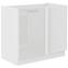 Lara105 Nd 1f Bb kutni kuhinjski element 1 vrata 90x52x82 cm bijeli