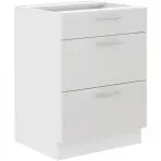 Lara 60d 3s Bb kuhinjski element 3 ladice 60x52x82 cm bijeli