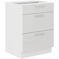 Lara 60d 3s Bb kuhinjski element 3 ladice 60x52x82 cm bijeli