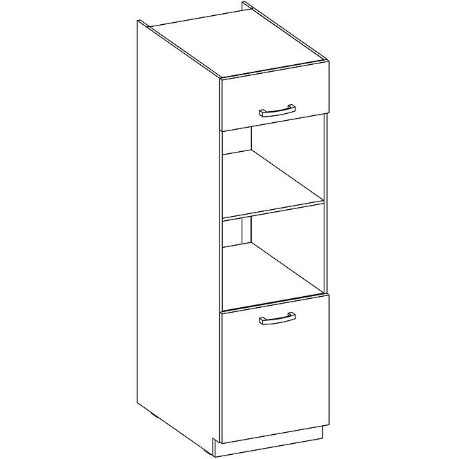 Lara 60dpm-210 2f Bb kuhinjski element 2 vrata 60x57x210 cm bijeli