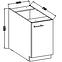 Lara 40d 1f Bb kuhinjski element 1 vrata 40x52x82 cm bijeli/sivi sjaj,2